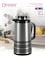 Dessini Stainless Steel Tea &amp; Coffee Vacuum Flask 1.3L Black/Silver