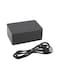 Generic - LED Display Temperature Digital Alarm Clock Black 10centimeter