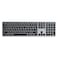 SATECHI Ultra Slim Backlit X3 Bluetooth Keyboard - Space Grey