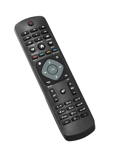 Generic Wireless Smart Remote Control For Smart Digital TV Black