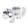 Impex JB 101 10-In-1 Food Processor 600W 1.5L White