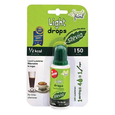 Epsa Light Drops Liquid Sweetener With Stevia 30ml