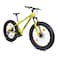 Vaux Joggers Fat Bike Cycle for Men with 21 Speed Gear &amp; Aluminum Alloy Frame, Big Tyre Cycle for Boys 15 Years with 26x4.0inch Tyres, Lockout Front Suspension Fork &amp; Double Disc Brakes - Yellow