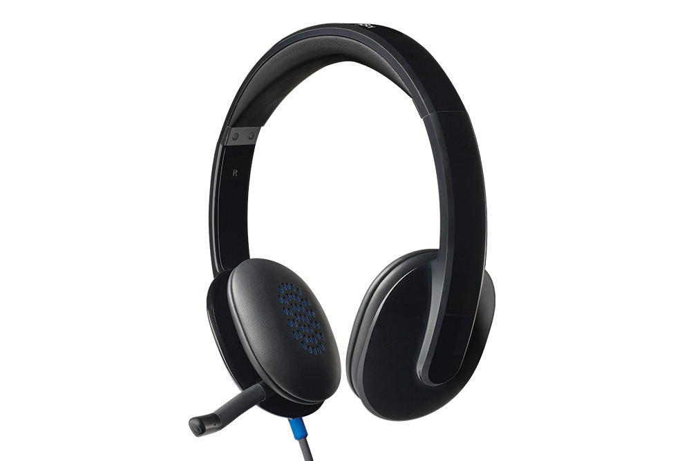 Logitech H540 Headset With Mic Black