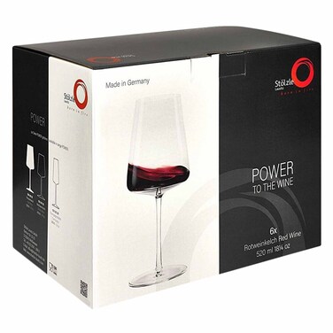 STOLZLE PULLED STEM R/WINE 517ML 6P