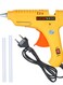 Generic Multifunctional Adjustable Melt Glue Gun Machine Yellow 27.50X4.50X22.00Cm