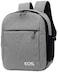 Coopic Bp-08 Grey Canvas Camera Backpack 10.62Inch X 6.69Inch X 13.38Inch Waterproof Bag For DSLR Slr Camera Speedlite Flash Camera Lens And Accessories