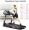 Sparnod Fitness STH-3200: 4 HP Peak DC Motor, 16 Km/H Treadmill, Advanced Console with 12 Pre-Set Programs, Supports 110 Kg User Weight, Hydraulic Foldable, Inbuilt Speakers