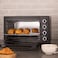 DOMEA&reg; Electric Toaster Oven   Counter Top Oven With Rotisserie function  Convection Function   Grill And Cooking Tray   Adjustable Heat Settings   60 Minutes Timer   40 L,1600W