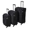 Kamiliant Spinner Luggage Trolley Bag Set Of 3 Pieces - Black