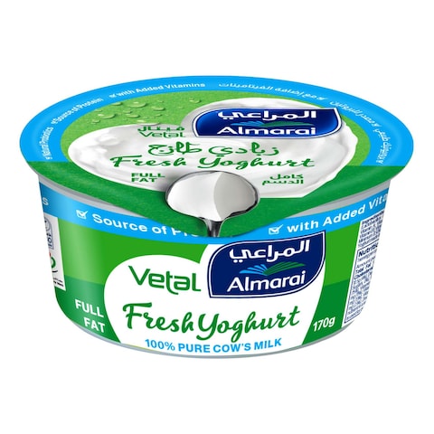 Almarai Vetal Fresh Full Fat Yoghurt 170g