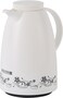 Royalford Jenna Plus 1 L Vacuum Flask-Rf11760 With Pink Glass Inner And Vacuum Insulated Keeps Your Drinks Hot Or Cold, Asbestos-Free And Hygienic Leak-Proof And Portable Design And Outdoor Use White