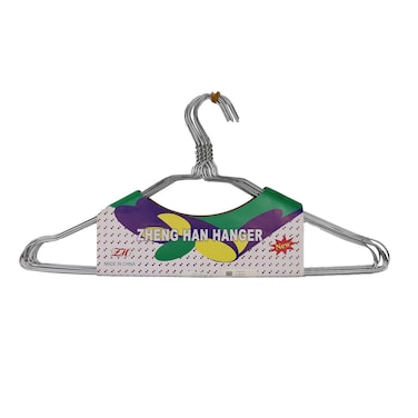 العربية شماعات ملابس معدن - 10 قطع