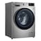 LG Front Loading Washer 10kg F4V5RGP2T With Dryer 7kg Silver