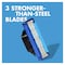 Gillette Mach3 Turbo 3D Razor Handle + 2 Blades