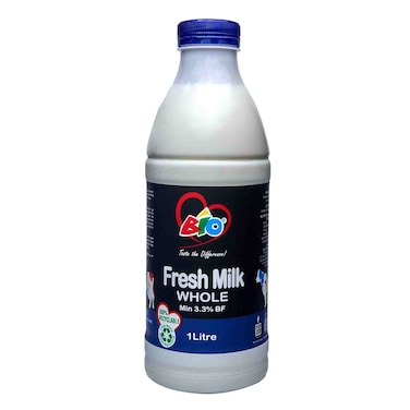 Bio Whole Fresh Milk 1L