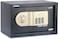 Rubik Safe Box With Key And Pin Code For Home Office Cash Money Jewelry (20x31x20cm) RB20AJ - Black