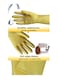 Generic - Household Long Sleeve Cleaning Glove Set Yellow XLcentimeter
