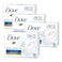 Dove Moisturising Beauty Cream Soap Bar Original With &frac14; Moisturising Cream 160g Pack of 4