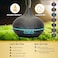 Sky-Touch Essential Oil Diffuser, 550ml Oil Diffuser With 4 Timer, Aromatherapy Diffuser With Auto Shut-Off Function, Cool Mist Humidifier Bpa-Free For Bedroom Home -Dark Brown