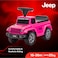 MOON Ride on Jeep Gladiator for Boys and Girls, 18-36 Months with Anti-Tipping Mechanism-Pink