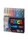 8-Piece POSCA Fine Paint Marker Multicolour