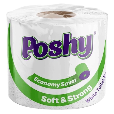 Poshy Economy Toilet Tissue Roll 1 Piece