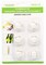 Terminator brand Creative Cable Clips Accessories 6 pcs - TCCA 113