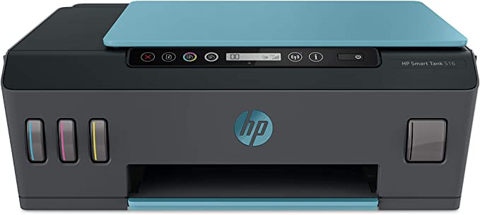 HP 3YW70A Smart Tank 516 Wireless, Print, Scan, Copy, All In One Printer - Black