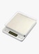 Generic Mini Digital Scale Weighing Tool With Tray, Silver, 130 X 109 X 20mm