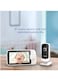 Hubble Connected Nursery View Premium - Baby Monitor For Infants / Babies - 5" Diagonal Color Screen, 2-Way Talk, Infrared Night Vision, Secure And Private Connection, Up To 300M Range, White