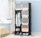 Generic Simple Single Wardrobe Assembly Plastic Storage Cabinet, 8 Door Hang 1 Shoes 5 Frames