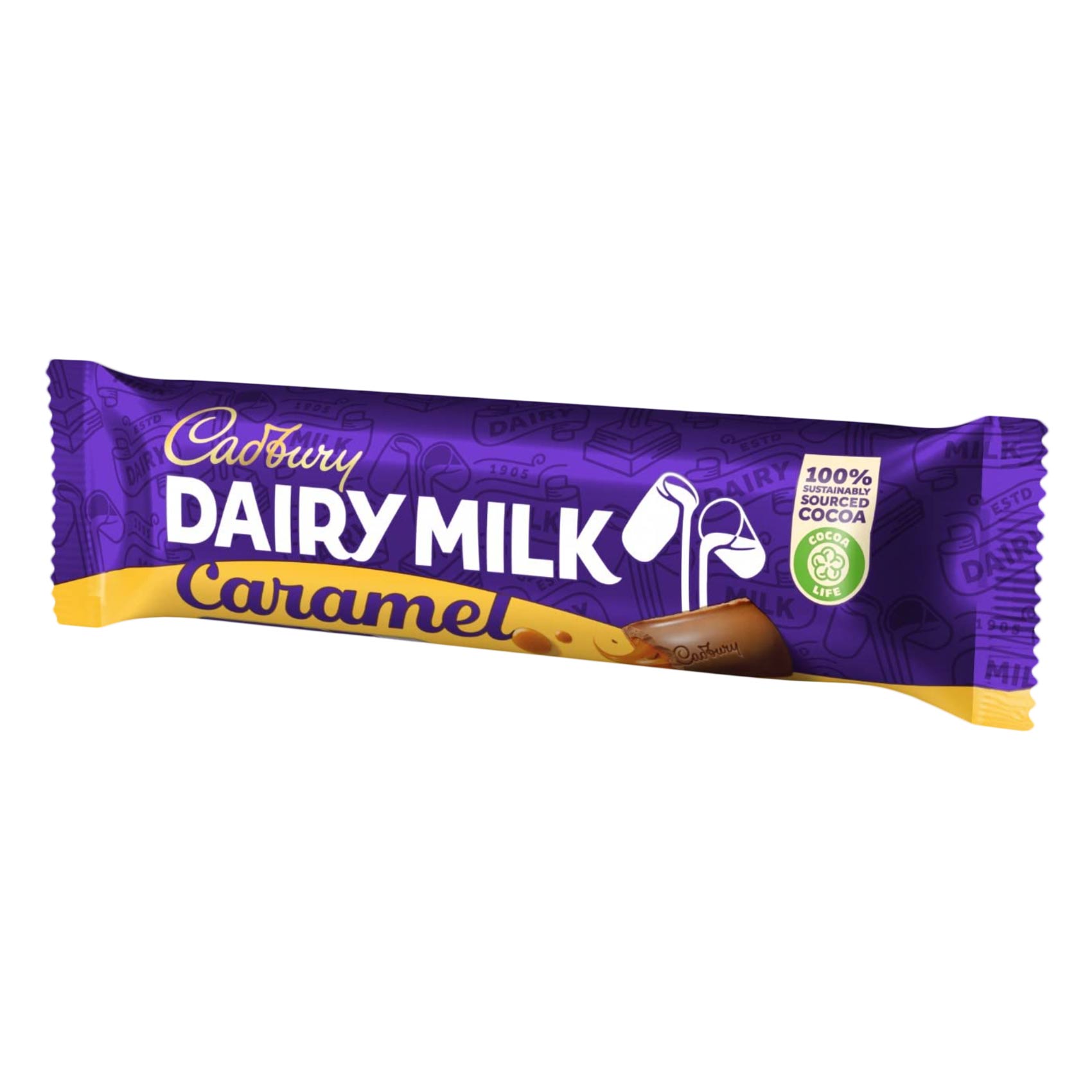 Cadbury Chocolate Dairy Milk Caramel 45 Gram product thumbnail 3