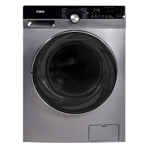Mika MWAFSV3212DS Fully Automatic Front Load 1400rpm Washing Machine Dark Silver