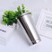 Generic-500ml 304 Stainless Steel Cup Hot Cold Drink Vacuum Insulated Flask Straw Lid Set Coffee Mug Portable Travel Tumbler