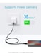 Anker iPhone 12 Charger Cable 0.9Meter Black/Silver