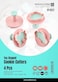 Royalford Toy Shaped Cookie Cutters, 4Pcs Abs Mould, Rf10971 Cutter With Handle 3D Design Mould Baking Tools For Kitchen Kids