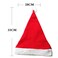 Party Time 6pcs Plain Red &amp; White Christmas Hat, Santa Hat For Christmas Costume Party - Christmas Decoration - Christmas Party Supplies