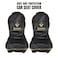 Car Seat Cover Extra Protection For Seat Car Seat Dust Dirt Protection Cover 2/pcs Set Universal, RENAULT Logo Black