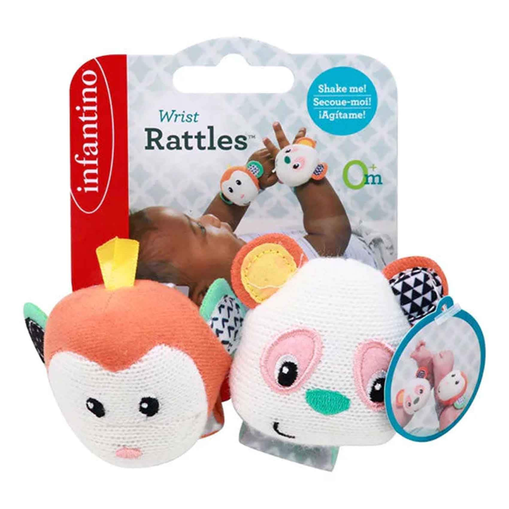 Infantino wrist rattles on sale