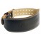 Harbinger - 4" Padded Leather Belt L Black, Stabilizes Lower Torso