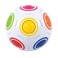 Power Joy Squishy Rainbow Ball Sensory Toy Multicolour
