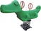 RBWTOYS New Outdoor Rocking Spring SeeSaw with Crocodile Face, Playset for Kids.  RW-15201  144x45x73cm