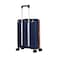 Eminent Vertica Hard Case Travel Bag Cabin Luggage Trolley Polypropylene Lightweight Suitcase 4 Quiet Double Spinner Wheels With Tsa Lock B0006M DarkBlue Orange