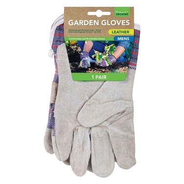 UBL GARDEN GLOVES MENS LEATHER