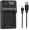 DMK Power LP-E8 Single Slot USB Battery Charger for Canon LP-E8 EOS550D 600D 650D 700D T2i T3i T4i