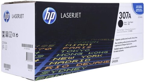 HP Toner Cartridge - 307A, Black