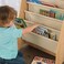 Kidkraft Wood And Canvas Sling Bookshelf Furniture For Kids, Natural, Gift For Ages 3+
