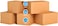 Markq [5 Pack] Small Double Wall 100% Recyclable Corrugated Cardboard Moving Boxes with 15 KG capacity, 41 x 33 x 33 cm Brown Carton for Packaging, Shipping and Storage, 5 ply