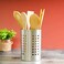 Royalford Cutlery Holder, Premium Quality Stainless Steel, RF10247   Storage For Countertop Organizer Cooking Utensil Crock Kitchen Organization &amp;Storage And Flatware Caddy